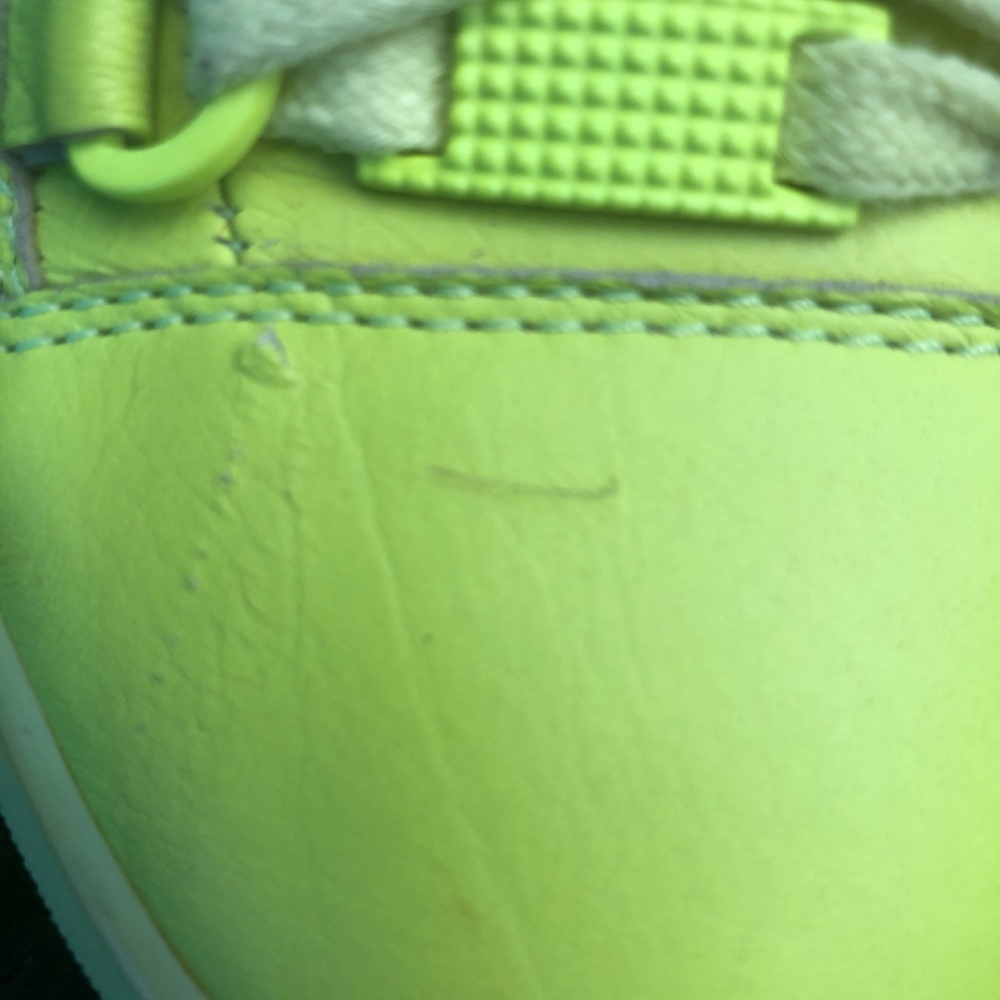 Balenciaga Neon Size 41 Designer Jogger Leather Colourful Shoes - Picture 2 of 6
